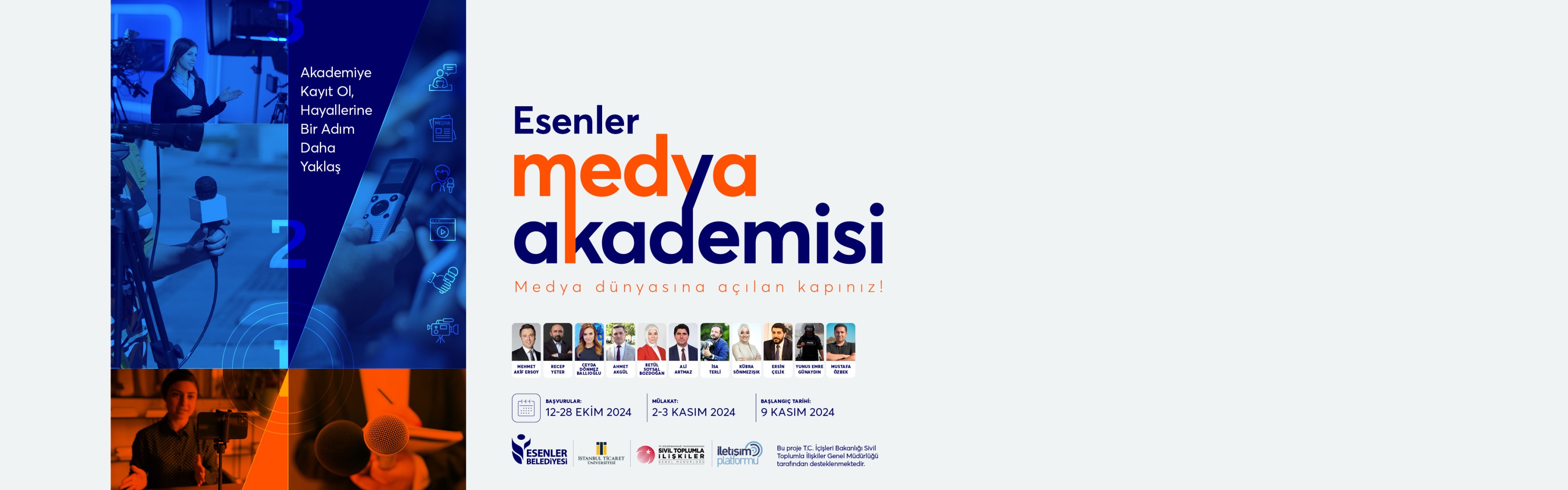 5. ESENLER MEDYA AKADEMİSİ BAŞLIYOR!